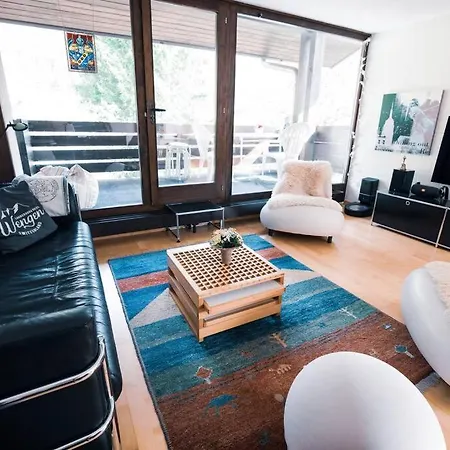 Central Cozy Family Friendly Stylish Apartment I View To Jungfrau & Maennlichen I Wengen